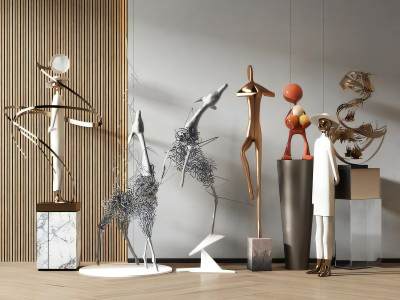 现代室内雕塑