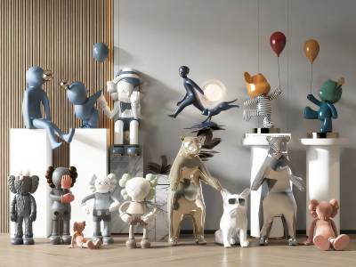 现代室内雕塑摆件