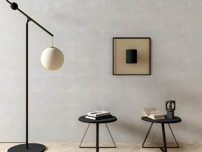 现代黑色角几边几