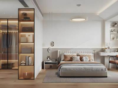 现代简约卧室
