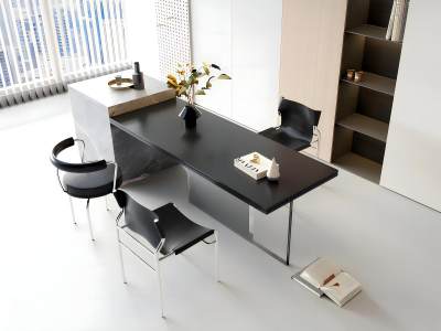 现代吧台餐桌椅