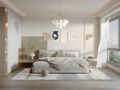 法式奶油风卧室