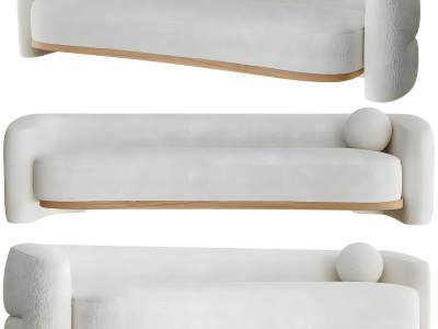 侘寂风多人沙发