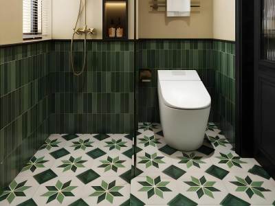 法式复古风卫生间