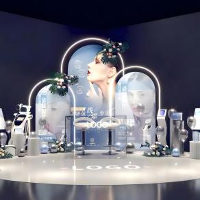 现代医美产品美陈