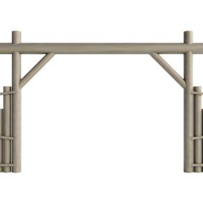 现代景区入口大门