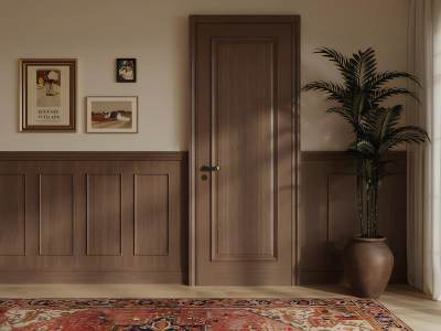 法式新古风单开门