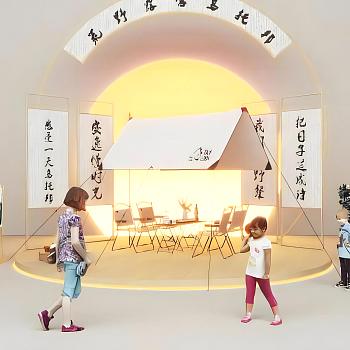 现代露营美陈打卡点