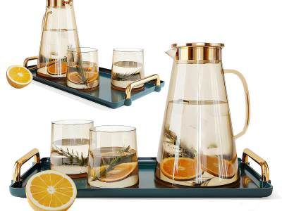 现代水果茶茶具