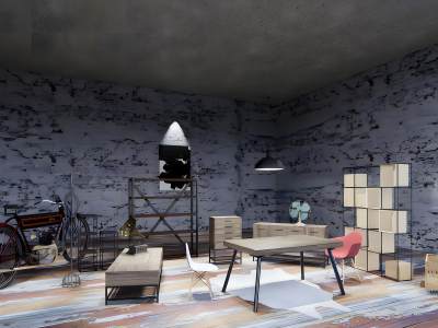 工业风家具组合