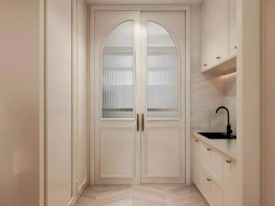 法式奶油风厨房