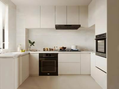 现代奶油风厨房