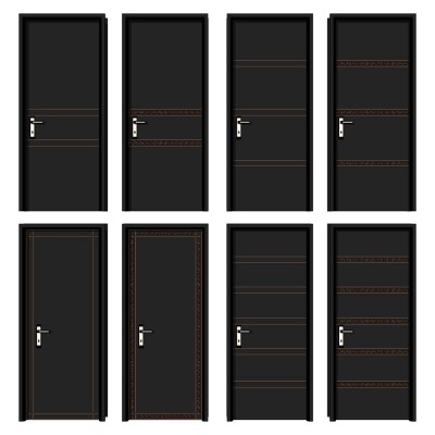 新中式门组合单开门