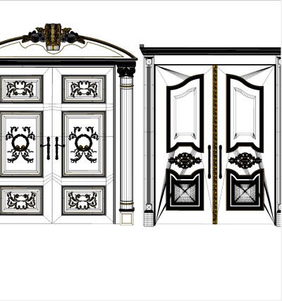 欧式门