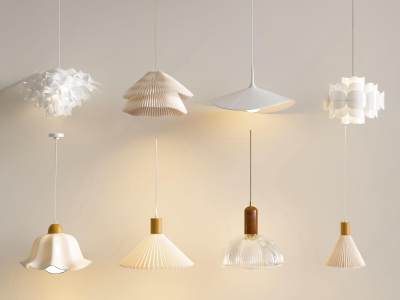 床头吊灯SU模型