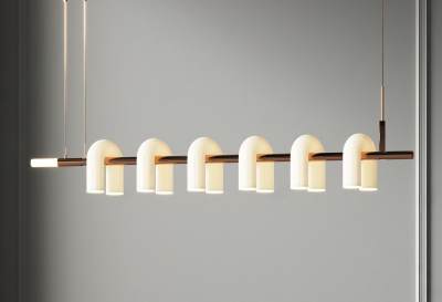 书房吊灯SU模型