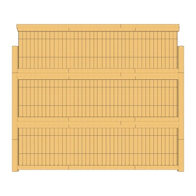 民宿风围墙栅栏