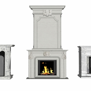 欧式壁炉