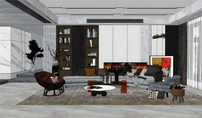 现代家居客厅