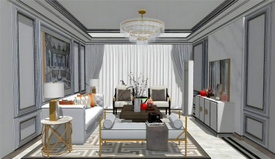现代家居客厅