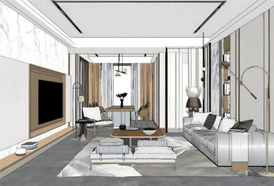 现代家居客厅