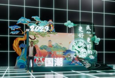 新中式国潮美陈