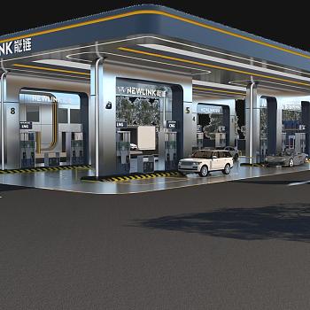现代加油站
