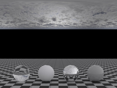 【HDR贴图】外景天空蓝天白云HDR贴图