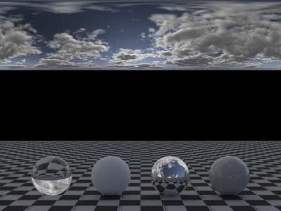 【HDR贴图】外景天空蓝天白云HDR贴图