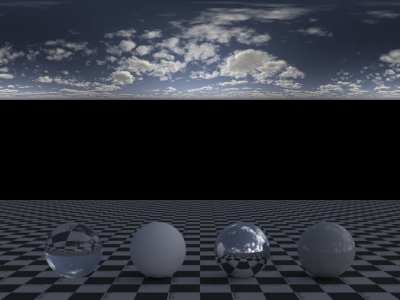 【HDR贴图】外景天空蓝天白云HDR贴图