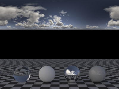 【HDR贴图】外景天空蓝天白云HDR贴图