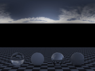 【HDR贴图】外景天空蓝天白云HDR贴图