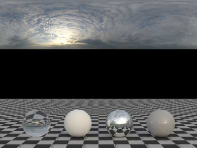 【HDR贴图】外景天空蓝天白云HDR贴图