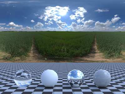 【HDR贴图】外景天空蓝天白云HDR贴图