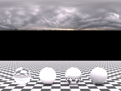 【HDR贴图】外景天空蓝天白云HDR贴图