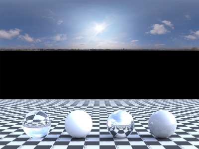 【HDR贴图】外景天空蓝天白云HDR贴图