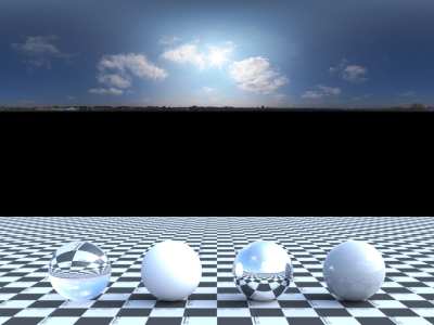 【HDR贴图】外景天空蓝天白云HDR贴图