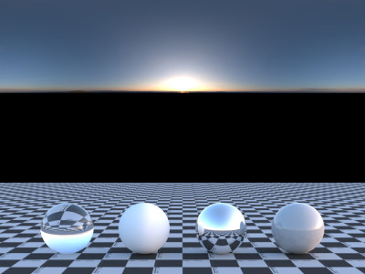 【HDR贴图】外景天空蓝天白云HDR贴图