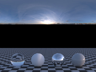 【HDR贴图】外景天空蓝天白云HDR贴图