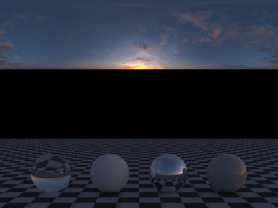 【HDR贴图】外景天空蓝天白云HDR贴图