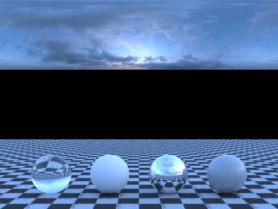 【HDR贴图】外景天空蓝天白云HDR贴图