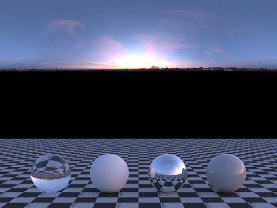 【HDR贴图】外景天空蓝天白云HDR贴图