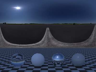 【HDR贴图】外景天空蓝天白云HDR贴图