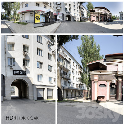 【HDR贴图】户外风景城市建筑展示HDR贴图
