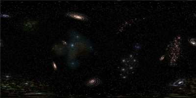 【HDR贴图】浩瀚宇宙星空HDR贴图