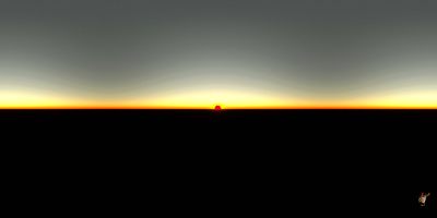 【HDR贴图】黄昏天空HDR贴图