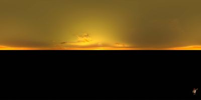 【HDR贴图】黄昏天空HDR贴图