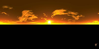 【HDR贴图】黄昏天空HDR贴图