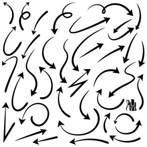 【免扣素材】PSD常用箭头