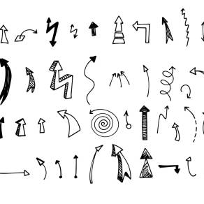 【免扣素材】PSD常用箭头